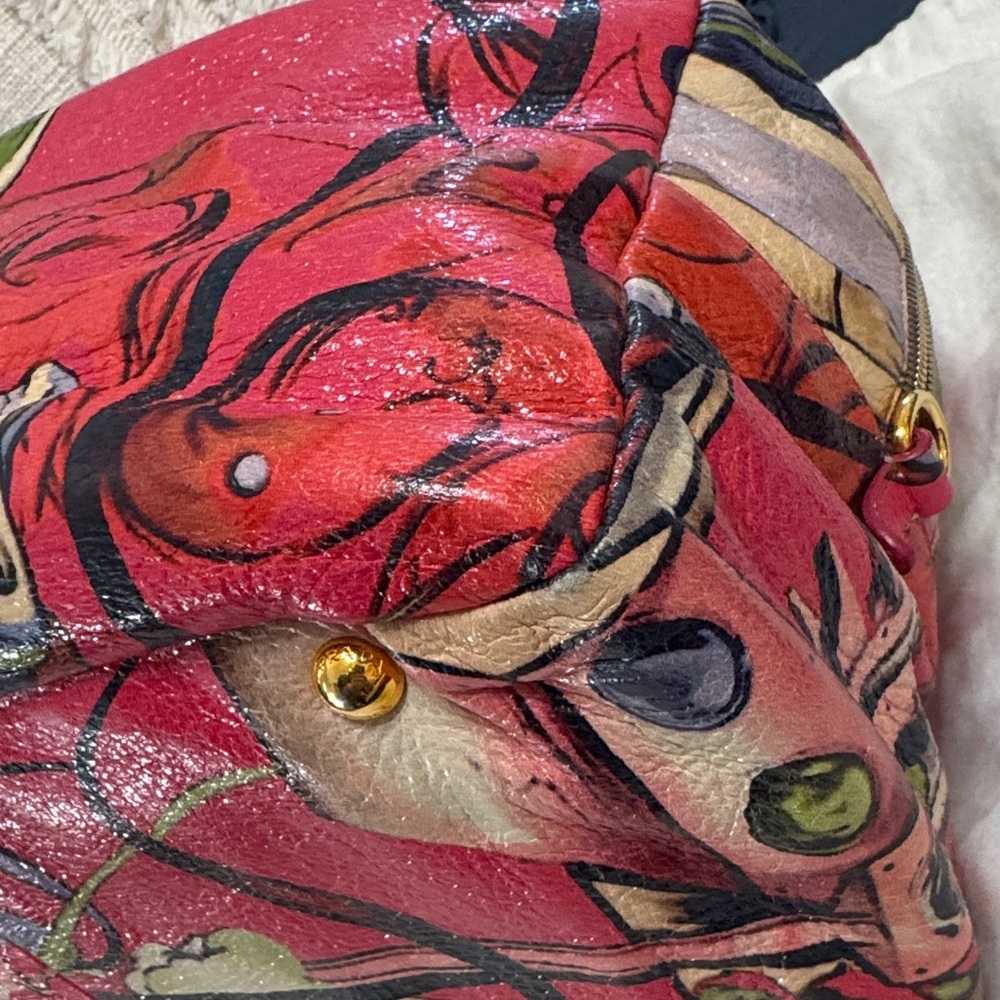 Prada Fairy Bag in Peonia James Jean Collaboration - Picture 12 of 16